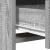 Set de Dressing cu sertar 3 pcs sonoma gri 78,5 x 41 x 135 cm GartenMobel Dekor