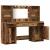 Set de Dressing cu sertar 3 pcs Lemn vechi 78,5 x 41 x 135 cm GartenMobel Dekor