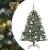 BraddeCrăciunartificial cu lumini cu bandă LED Verde 120cm PVC GartenMobel Dekor