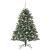 BraddeCrăciunartificial cu lumini cu bandă LED Verde 150cm PVC GartenMobel Dekor