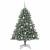 BraddeCrăciunartificial cu lumini cu bandă LED Verde 180cm PVC GartenMobel Dekor