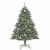 BraddeCrăciunartificial cu lumini cu bandă LED Verde 210cm PVC GartenMobel Dekor