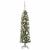 Copac Artificial Slăb de Crăciun Verde 120 cm PVC și Plastic GartenMobel Dekor
