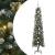 BraddeCrăciunartificial cu lumini cu bandă LED Verde 210cm PVC GartenMobel Dekor