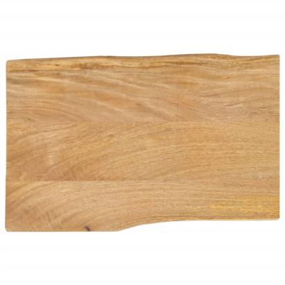 Blat masă cu margini, 50x40x3,8 cm, lemn masiv mango GartenMobel Dekor