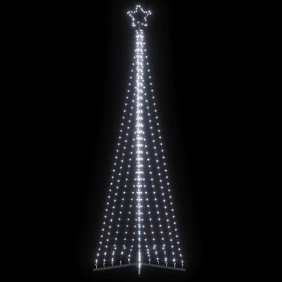 Pom de Crăciun LED 495 LED-uri Alb Rece 300,5 cm GartenMobel Dekor