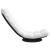Scaun pivotant cu podea alb 70x51x79 cm Tesatura GartenMobel Dekor