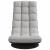 Scaun pivotant pentru podea gri nor 70x51x79 cm material textil GartenMobel Dekor