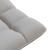 Scaun pivotant pentru podea gri nor 70x51x79 cm material textil GartenMobel Dekor