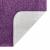 Covoraș de baie 2 pcs Violet 50 x 50 cm Polipropilenă GartenMobel Dekor