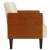 Canapea loveseat cu perne de suport 110 cm in GartenMobel Dekor