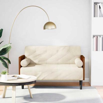 Canapea loveseat cu perne de suport 110 cm in GartenMobel Dekor