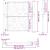 Poarta de gradina neagra 105x106 cm Design cu lumina din otel GartenMobel Dekor