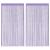 Perdele șir 2 buc Violet 140x250 cm GartenMobel Dekor