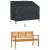 Huskă pentru bancă de grădină 134 x 70 x 65 / 94 cm Material 600D GartenMobel Dekor