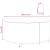 Husă pentru mobilier de exterior 200 x 200 x 71 cm GartenMobel Dekor