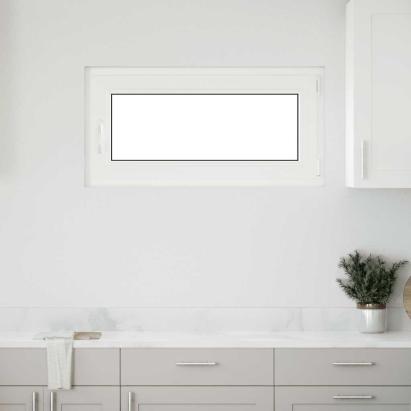 Fereastră de subsol „RISOR” 100x50 cm oscilo-batantă DIN dreapta, albă GartenMobel Dekor