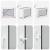 Fereastra de subsol „RISOR” 80x60 cm Pt&Turn DIN Dreapta Alb GartenMobel Dekor