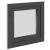 Fereastra de subsol 60x60 cm Rabatabil DIN dreapta Antracit GartenMobel Dekor