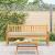 Set de perne pentru palet 2 pcs Bej 180 x 40 x 8 cm GartenMobel Dekor