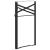 Picior de masă pentru bere 2 pcs Negru 39 x 3 x 75 cm GartenMobel Dekor