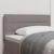 Tăblie cap cu headboard Manual Gri taupe 80 cm țesătură GartenMobel Dekor