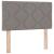 Tăblie din Țesătură Geometric Gri taupe 80 cm țesătură GartenMobel Dekor