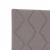 Tăblie din Țesătură Geometric Gri taupe 80 cm țesătură GartenMobel Dekor
