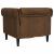 Scaun canapea Chesterfield Argyle Maro 78.5 x 74.5 x 74.5 cm GartenMobel Dekor