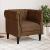 Scaun canapea Chesterfield Argyle Maro 78.5 x 74.5 x 74.5 cm GartenMobel Dekor
