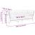 Canapea Chesterfield Argyle Maro 182.5 x 74.5 x 74.5 cm GartenMobel Dekor
