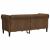 Canapea Chesterfield Argyle Maro 182.5 x 74.5 x 74.5 cm GartenMobel Dekor