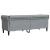 Canapea Chesterfield Argyle Gri deschis 201.5 x 74.5 x 74.5 cm GartenMobel Dekor
