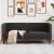 Canapea Chesterfield Argyle Negru 174 x 74.5 x 70.5 cm GartenMobel Dekor