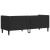 Canapea Chesterfield Argyle Negru 194 x 74.5 x 70.5 cm GartenMobel Dekor