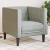 Scaun canapea Chesterfield Gri deschis 71 x 74.5 x 70.5 cm GartenMobel Dekor