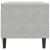 Scaun canapea Chesterfield Gri deschis 71 x 74.5 x 70.5 cm GartenMobel Dekor
