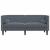 Canapea Chesterfield Gri închis 174 x 74.5 x 70.5 cm Catifea GartenMobel Dekor