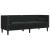 Canapea Chesterfield Argyle Negru 194 x 74.5 x 70.5 cm Catifea GartenMobel Dekor