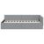 Cadru de pat colțar cu headboard Gri deschis 80 x 200 cm GartenMobel Dekor