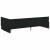 Cadru de pat colțar cu headboard Negru 80 x 200 cm GartenMobel Dekor