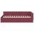 Cadru de pat colțar cu headboard bordo 80 x 200 cm GartenMobel Dekor