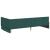 Cadru de pat colțar cu headboard Verde închis 80 x 200 cm GartenMobel Dekor