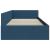 Cadru de pat colțar cu headboard albastru 80 x 200 cm GartenMobel Dekor