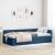 Cadru de pat colțar cu headboard albastru 80 x 200 cm GartenMobel Dekor