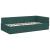 Cadru de pat colțar cu headboard Verde închis 90 x 190 cm GartenMobel Dekor