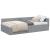Cadru de pat colțar cu headboard Gri deschis 90 x 200 cm GartenMobel Dekor