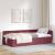 Cadru de pat colțar cu headboard bordo 90 x 200 cm GartenMobel Dekor