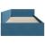 Cadru de pat colțar Altele cu headboard albastru 80 x 200 cm GartenMobel Dekor