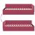 Cadru de pat colțar Altele cu headboard bordo 80 x 200 cm GartenMobel Dekor